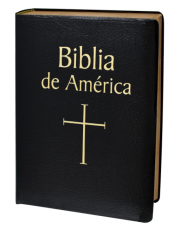 Biblia De America (Black Imitation Leather) (Spanish)